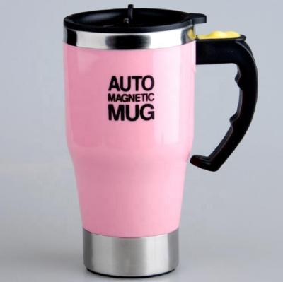 China Viable Custom Logo Office Home Use Stainless Lazy Automatic Self Stirring Magnetic Coffee Mug Mixing Coffee Mug for sale