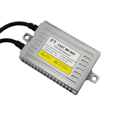 China High Quality 70W HID Slim Ballast Fast Bright Quick Start Ballast F7 for Vehicle Xenon headlights spares for sale