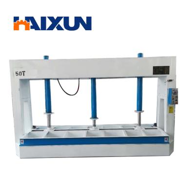 China China Stores 50T Hydraulic Door Woodworking Wood Veneer Laminate Panel Building Material Plywood Cold Press Making Pressing Pressure Machine for sale