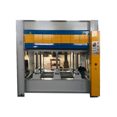 China Building Material Shops Automatic Hydraulic Melamine Hot Press Machine For Plywood Curved Forming for sale