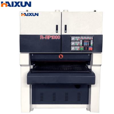 China Building Material Shops Accurate Calibration Wide Belt Sander Sanding Machine Solid Wood Woodworking Plywood for sale