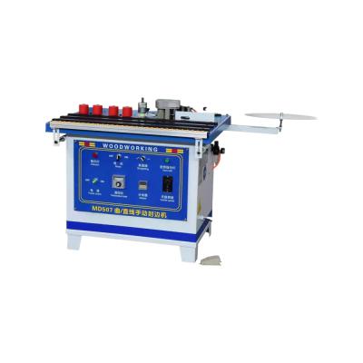 China Building Material Stores Mini Portable Automatic Edge Banding Edging Machine For Woodworking Plywood for sale