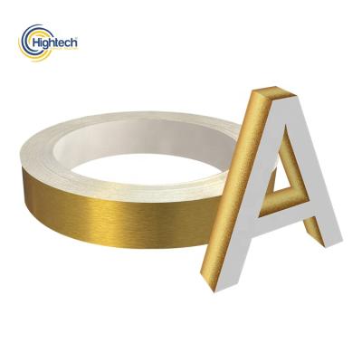 China Other Channel Letter Flat Aluminum Strips For Making Small And Big Size PF Letter Signs Ten Years 30mm Color Coated Warranty for sale