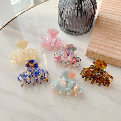 China Hair Claw Clips  DIANXIANG wholesale claw clips for girls hair claw clips new arrival hair accessories women small acetate hair claw clips for sale