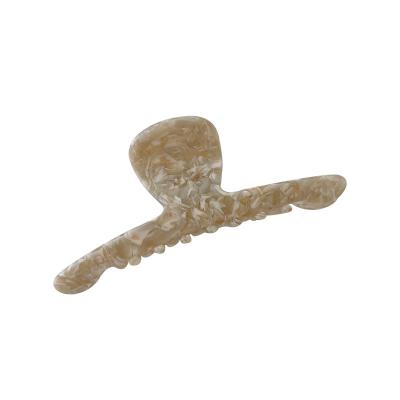 China Hair claw clips for women DIANXIANG Korean Marble Women Large Hair Claw Clips For Thick Hair 12cm Acetate Big Claw Clips Hair Accessories for sale