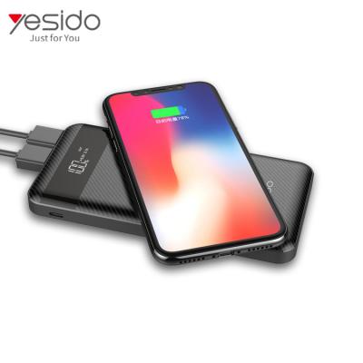 China Fast Portable Smart Mobile Charger Support Usb Power Factory Backup Custom 10000 Mah Wireless Power Bank for sale