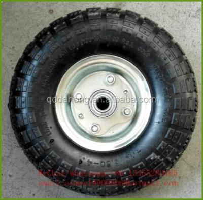 China Wheel Barrow Wheel Barrow Tire 350-4 10