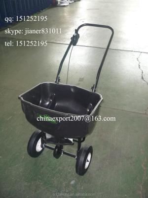 China manual garden fertilizer spreader and seed spreader for garden for sale