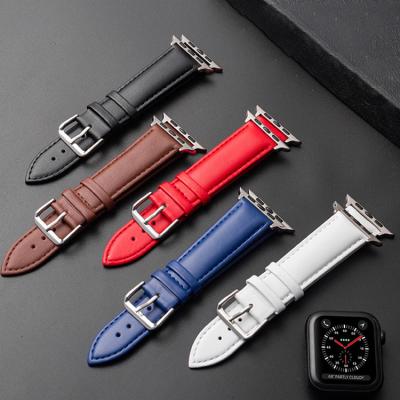 China Fanshion Leather Smart I Watch Strap For Apple Watch Strap 38mm 42mm Strap for sale