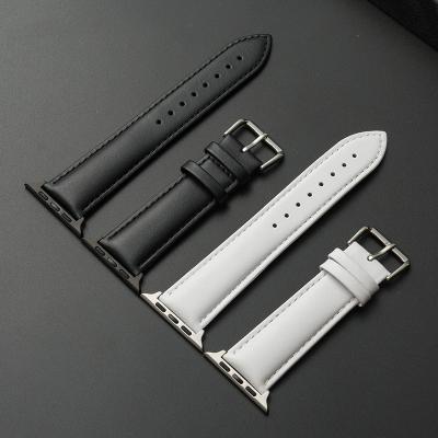 China Fanshion Genuine Leather Smart Watch Strap for Apple Watch for sale