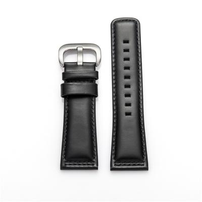 China Custom Leather Nylon Watch Strap for sale