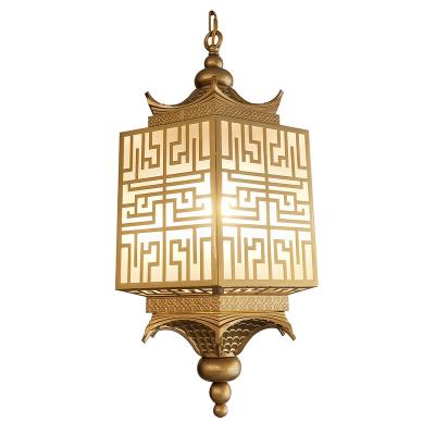 China Hotel Lobby Asian Style Church Hanging Lighting for Dubai Decoration Pendant Lamp Light for sale