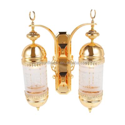 China Modern Fancy Moroccan Wall Lighting Wall Bracket Light Fit Gold Color Wall Lamp for sale