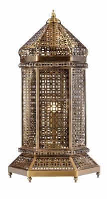 China Antique Home Decoration Egyptian Wrought Iron Floor Lighting for sale