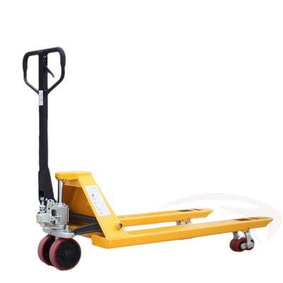 China Building Material Stores Integrated Pump 550mm Pallet 2500kg Jack for sale