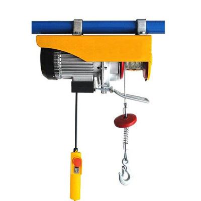 China portable mini small electric wire rope pa200 pa200 wire rope crane 100kg pa800 300kg for sale