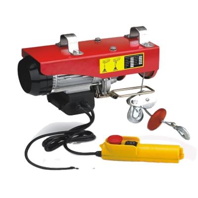 China Electric rope hoist single phase IP45 220v or 110v PA600 for machinery repair shops with capacity 300 to 600kg for sale