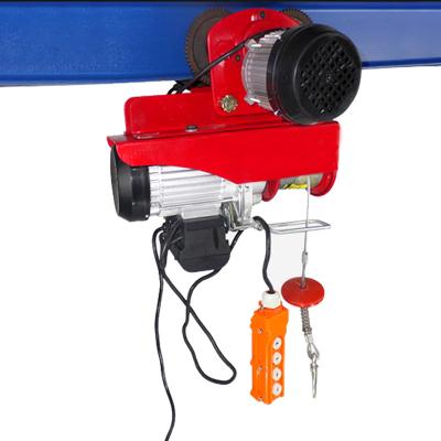 China Mini Electric Machinery Repair Shops 220v Hoist Winch / Cable Hoist With Electric Trolley for sale