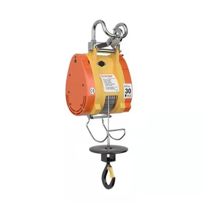 China Building Material Shops 160 Kg 500kg 220-240v 1 PH Speed ​​19m/min Mini Fast Lifting Electric Winch for sale