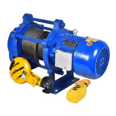 China Building Material Stores Factory Supply Cheap Price 300kg /600kg Electric Cable Pulling Winch for sale