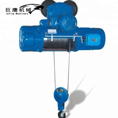 China 1 Ton 2ton 3ton 5ton Wire Rope Single Hoist High Quality Electric Wire Rope Hoist Speed ​​Lifting Machine for sale