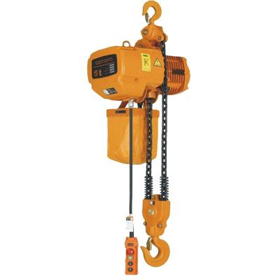 China Alloy Steel G80 500kg Single Speed ​​Chain Electric Hoist Hoist Fixed Type for sale