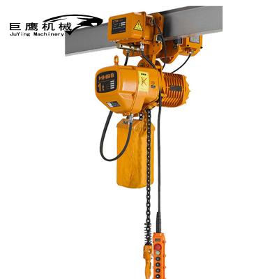 China Building material stores AC 380v 3 phase harga hoist electric chain hoist 2 ton for sale