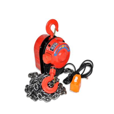 China DHS Type Electric Hoist 2T Weight Stores 45kg Construction Material Hebei Manufacturer Chain Hoist Crane Lifting Tool With Long Chain For Middle East Market for sale