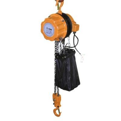 China 1ton-10ton chain hoist block with chain bag DHK 1-10T series electric chain hoist factory price for sale