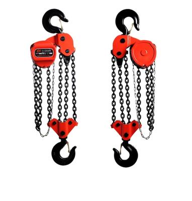 China Building Material Shops 10 Ton Heavy Duty Manual Chain Block Lifting Crane for sale