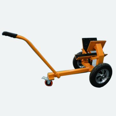 China Raizi Easy Movable 3 - Wheel Hand Self Locking Slab Trolley For Granite Stone Slab for sale