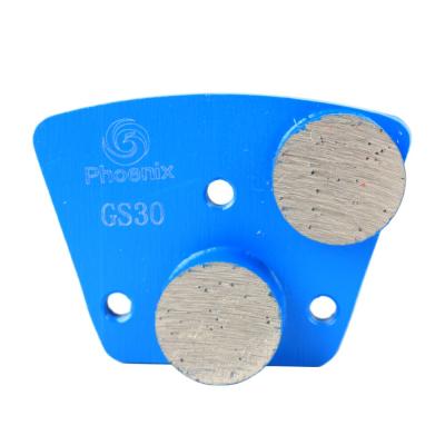 China High Efficiency Raizi Trapezium Diamatic Diamond Grinding Wheel For Concrete Floor for sale