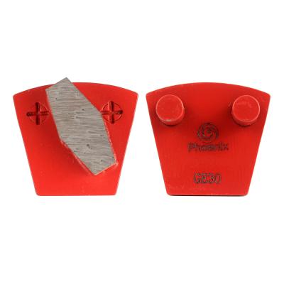 China High Efficiency Raizi Werkmaster N Plug Go Diamond Grinding Tools Segment For Concrete for sale