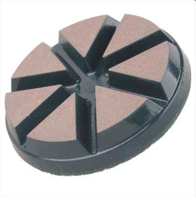 China New 3 inch sharpmaxx Raizi High Performance Diamond Hybrid Resin Concrete Polishing Pad for sale