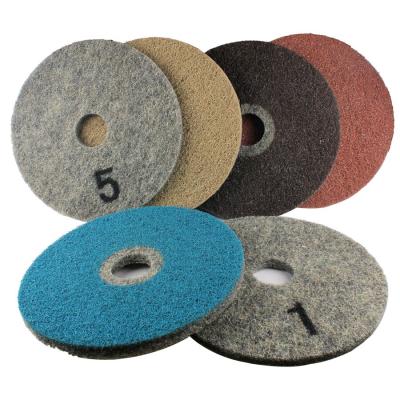 China High Performance 17 Inch Diamond Soaked Floor Pads for sale