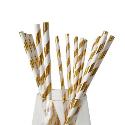 China Decorative Simple White Paper Straw Rolls Of Kraft Paper Minimalist High Quality Straws Manufacturers 6MM*197MM for sale