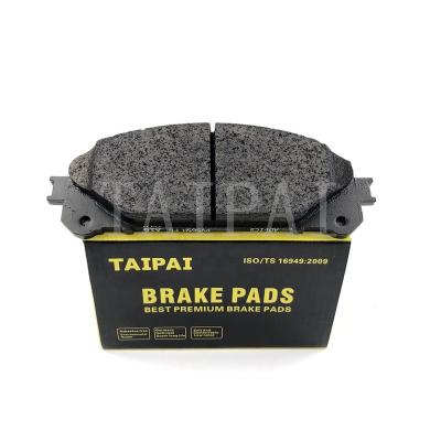 China Supplier D1324 GDB3484 04465-48150 High Temperature Automobile Factory Price Pad Brake Resistance Brand TAIPAI Rear Disc Brake Pads Ceramic For TOYOTA LEXUS for sale