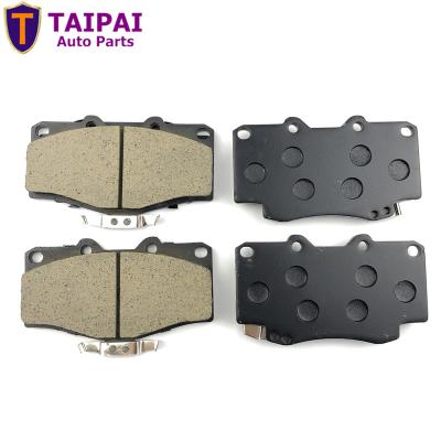 China Manufacturer Hot Selling High Temperature Resistance Ceramic Front Brake Pads For TOYOTA 4RUNNER TACOMA 04465-YZZ57 04491-35160 D2082M for sale