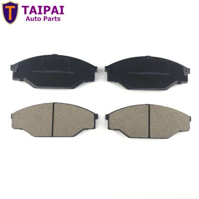 China High Temperature Vehicle Auto Spare Parts Car Rotor Japan Resistance Metal Ceramic Brake Pads For TOYOTA HILUX PICKUP 04465-YZZ56 04491-35130 D2069 for sale