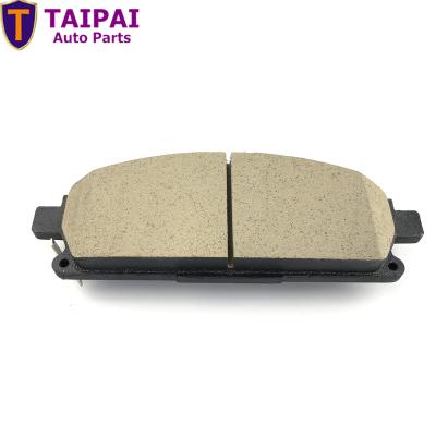 China New High Temperature Resistance Material For NISSAN PATHFINDER X-TRAIL Front Wheel Ceramic Brake Pads 41060-8H785 AY040-NS043 D1248M for sale