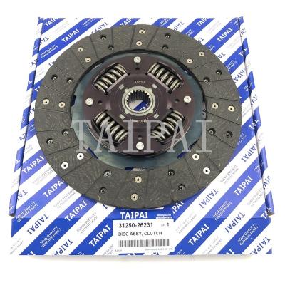 China Auto Transmission Parts TAIPAI Brand Factory Price High Quality Clutch Disc Supplier Clutch Plate 31250-26231 31250-37060 For Toyota 4 RUNNER for sale