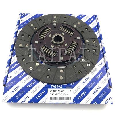 China Automatic transmission parts high quality Taipai brand clutch disc factory price 31250-0K070 31250-0K060 for Toyota HILUX VII pickup for sale