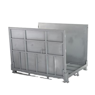 China Collapsible Folding Steel Ibc With Lid And Metal Containers Metal Steel Ibc Cases Good Price Heavy Duty Transportation Large for sale