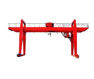 China Crane Type Heavy Duty Trussed Gantry Crane Double Girder Rail Moving Gantry for sale