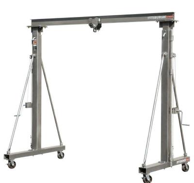 China Gantry Crane Best Quality Aluminum Portable Mobile Price Mini Small Indoor Gantry Gantry Crane for sale