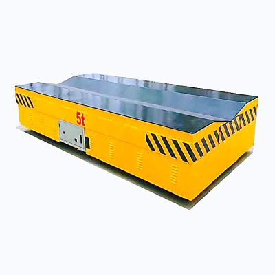 China Machinery Repair Shops Industrial Tool Repair Shop Battery Powered Rail 1-50 Ton Transfer Rail Cart On for sale