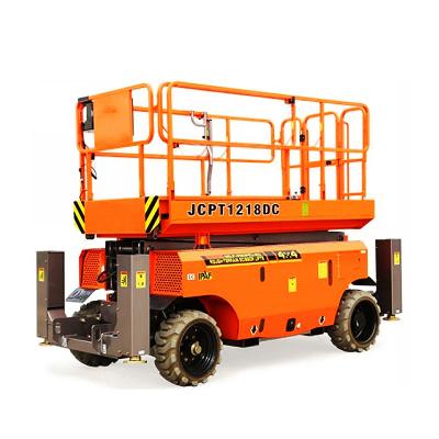 China Factory direct cross-country battery power industrial scissor lift platform for sale