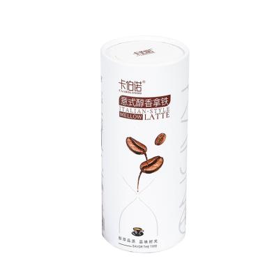 China Gift & 100% Recycled Cylinder Paper Craft Food Grade Paper Round Custom Paper Coffee Tea Packaging Tube for sale