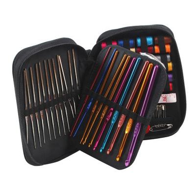 China Hand Knitting Professional Hand Sewing Kit Knitting Needle Crochet Hook Set for sale