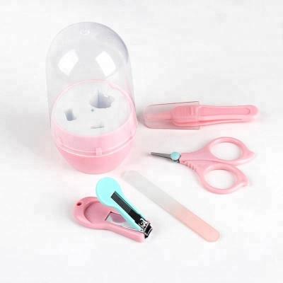 China Nail Care OEM Kids Nail Clippers Baby Manicure Set Daily Grooming Kit for sale